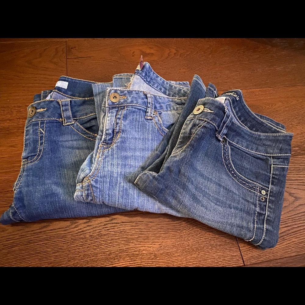3 pairs Juniors jeans~Aeropostale & Candies size 7